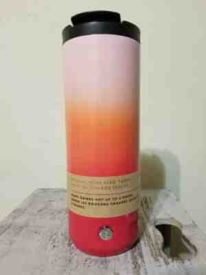 NEW Starbucks 2019 Valentine Insulated Pink Ombre Tumbler Stainless Steel 16oz - Sold on eBay Feb, 23rd 2019 for $19.99