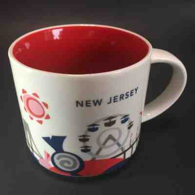 Starbucks New Jersey Mug You Are Here Collection Garden State Shore Bridge - Sold on eBay Feb, 23rd 2019 for $7.49