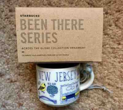 Starbucks New Jersey Ceramic Ornament "Been There Series" - Mint In Box - Sold on eBay Nov, 26th 2018 for $11.99