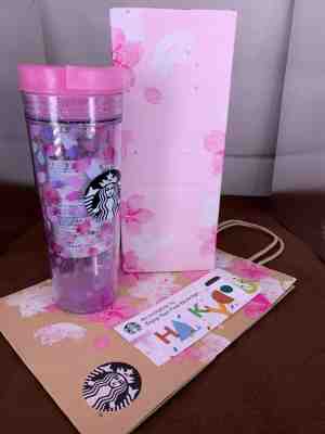 STARBUCKS SAKURA 2019 Tumbler Petal 473ml Cherry Blossom  japan limited - Sold on eBay Feb, 23rd 2019 for $41.99