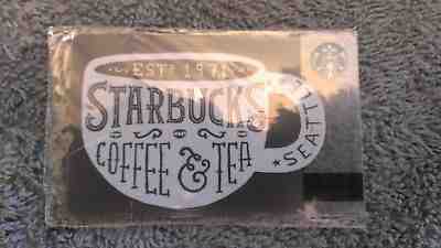 Starbucks RUSSIA 2015 Black Coffee & Tea Gift Card Still Sealed FAST US Seller - Sold on eBay Feb, 21st 2019 for $4.44