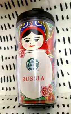 Starbucks Coffee 2004 Russia Matryoshka Nesting Doll 8 Oz Tumbler Travel Cup - Sold on eBay Dec, 17th 2018 for $29.99