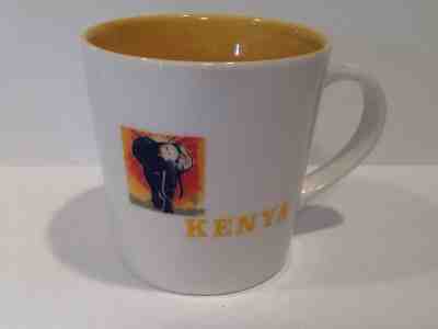 Starbucks Coffee Mug Kenya Africa Arabia Elephant Original Series 2005 16 oz - Sold on eBay Mar, 3rd 2019 for $15.49