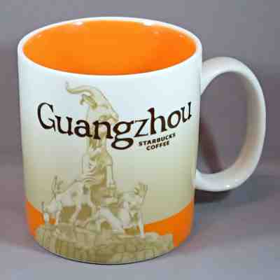 NEW UNUSED STARBUCKS® GLOBAL ICON SERIES • GUANGZHOU CITY MUG • 16 OUNCE CERAMIC - Sold on eBay Feb, 24th 2019 for $26.95