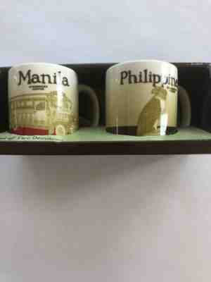 Starbucks Manilla & Philippines Global Icon Demitasse Mugs - Sold on eBay Mar, 1st 2019 for $14.70