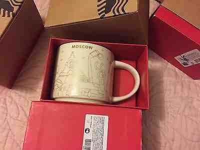? starbucks Russia mug YAH christmas Moscow - Sold on eBay Feb, 24th 2019 for $36.00