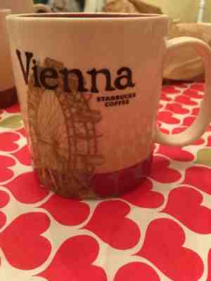 Starbucks Vienna Austria Global Icon Series Coffee Mug 16 oz 2011 - Sold on eBay Mar, 1st 2019 for $35.90