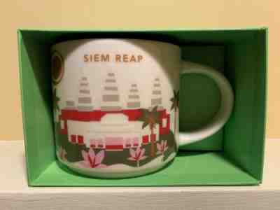 NEW Starbucks Coffee SIEM REAP CAMBODIA You Are Here (YAH) Series Mug - Sold on eBay Feb, 28th 2019 for $55.00