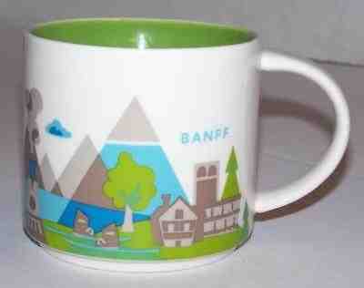 2015 BANFF Starbucks You Are Here YAH Coffee Mug/Cup 14 ounce Alberta Canada EX - Sold on eBay Mar, 1st 2019 for $19.50