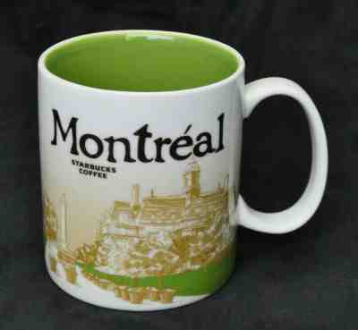 Starbucks Montreal Global Icon City Mug - Sold on eBay Feb, 24th 2019 for $32.02