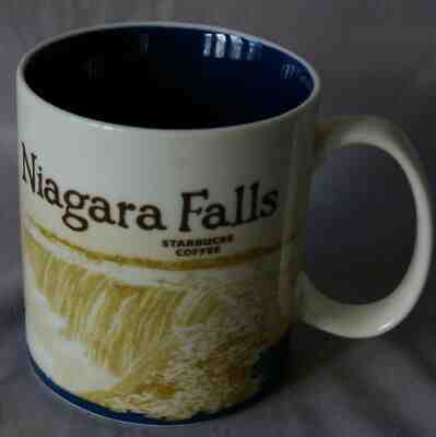 Starbucks Niagara Falls Coffee Mug 2012 Global Icon Collectors Series 16oz 473ml - Sold on eBay Feb, 27th 2019 for $39.99