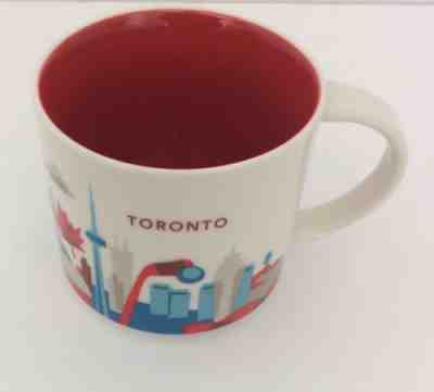 Starbucks Toronto You Are Here 14oz Coffee Mug Cup YAH Collection - Sold on eBay Mar, 2nd 2019 for $5.97