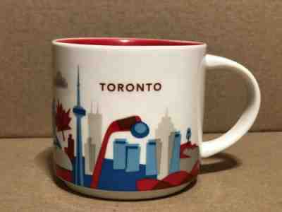 STARBUCKS YOU ARE HERE COLLECTION 14OZ CERAMIC TORONTO COFFEE & TEA MUG NO BOX - Sold on eBay Feb, 28th 2019 for $15.00