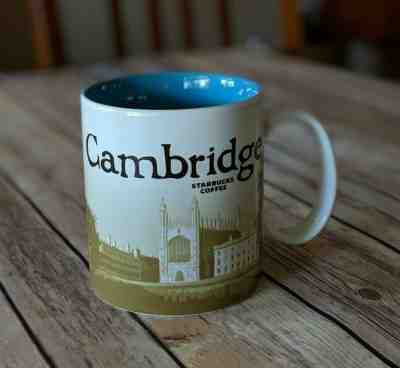 CAMBRIDGE ENGLAND UK Starbucks Mug, Blue - Global Icon City Collector Series SKU - Sold on eBay Mar, 1st 2019 for $21.50