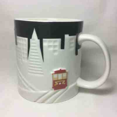 STARBUCKS SAN FRANCISCO CITY RELIEF Architecture COLLECTOR SERIES  MUG 2012 NICE - Sold on eBay Mar, 1st 2019 for $16.00