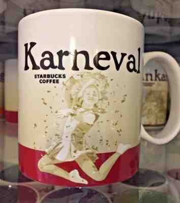16oz Starbucks Coffee Global Icon Series City Mug Karneval 3 Germany WITH SKU - Sold on eBay Mar, 2nd 2019 for $30.00