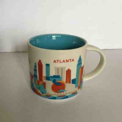 STARBUCKS  “ATLANTA” 2012 ~ YOU ARE HERE COLLECTION ~ 14 OZ. MUG COFFEE CUP - Sold on eBay Mar, 2nd 2019 for $11.95