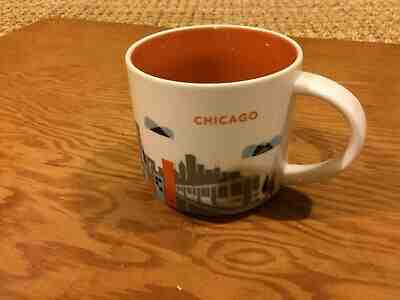 14 oz. Starbucks Coffee You Are Here Mug, City of Chicago - Sold on eBay Mar, 2nd 2019 for $9.95