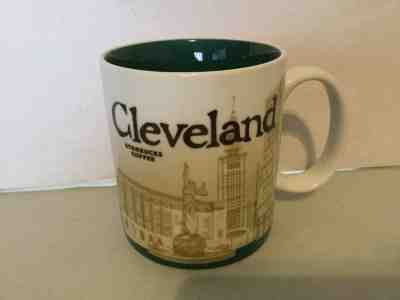 2009 Starbucks Cleveland Global Collector City Series Coffee Mug (16 oz - NICE)  - Sold on eBay Feb, 27th 2019 for $99.95