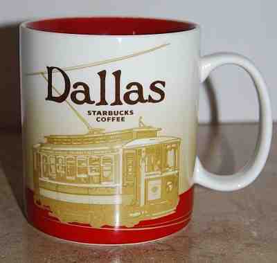 Starbucks Dallas Texas Coffee Collector Series 2009 Coffee Tea Cup Mug 16oz - Sold on eBay Mar, 1st 2019 for $29.95