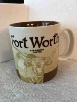 Fort Worth - Starbucks Mug - 2011 - 16 fl oz - Sold on eBay Feb, 25th 2019 for $39.00