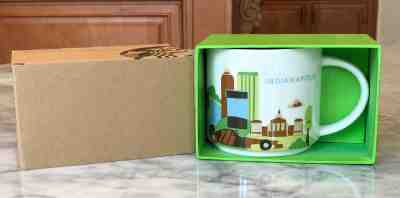 Starbucks Indianapolis You are Here YAH Collector Mug ~ 14 Oz MIB ~ Mint in Box  - Sold on eBay Mar, 1st 2019 for $28.00