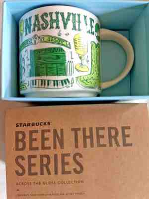 Starbucks Nashville Mug Been There City Coffee Cup Across the Globe Collection - Sold on eBay Mar, 1st 2019 for $34.00