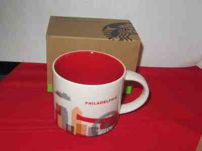 NEW "YOU ARE HERE COLLECTION" PHILADELPHIA STARBUCKS CERAMIC MUG - 14 FL.OZ. -  - Sold on eBay Mar, 1st 2019 for $12.00