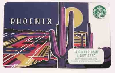 STARBUCKS CARD       "Phoenix"      May 2017        New & Unused!!! - Sold on eBay Mar, 1st 2019 for $1.50