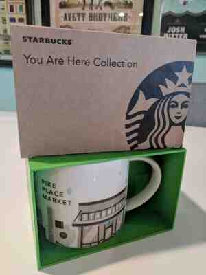 Starbucks Coffee - You Are Here Collection PIKE PLACE MARKET Mug, 14 Oz. NEW - Sold on eBay Mar, 2nd 2019 for $25.00