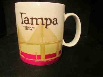 Starbucks 16oz Tampa Florida City Collector Series Coffee Mug 2009 Never used - Sold on eBay Feb, 26th 2019 for $29.95