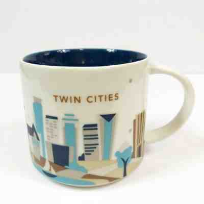 Starbucks TWIN CITIES You Are Here Collection Coffee Mug Cup 14 Fl Oz Minnesota - Sold on eBay Feb, 28th 2019 for $7.00