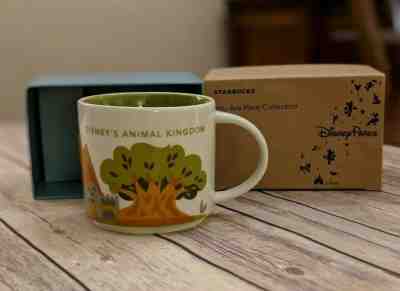 DISNEY'S ANIMAL KINGDOM Starbucks Mug - You Are Here YAH Collection BOXED SKU - Sold on eBay Mar, 2nd 2019 for $100.01