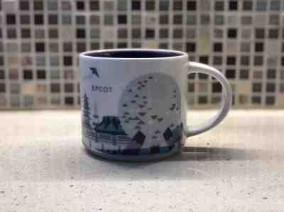 DISNEY EPCOT Starbucks Mug Monorail Purple - You Are Here YAH Collection Rare - Sold on eBay Mar, 2nd 2019 for $20.50