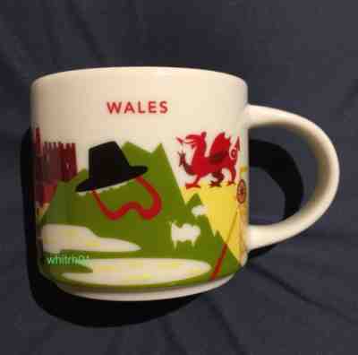 Starbucks Caerdydd/Cardiff Wales YAH you are here 14fl oz mug