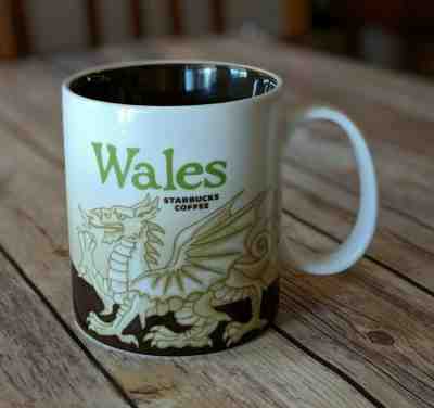 WALES CYMRU UK Starbucks Mug, Brown - Global Icon City Collector Series - Sold on eBay Mar, 1st 2019 for $19.99