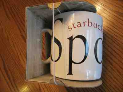 Starbucks City Mug Collector's Series 16 oz. Spokane - Sold on eBay Mar, 2nd 2019 for $15.00