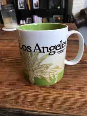 Starbucks Coffee Mug 16oz LOS ANGELES 2009 Global Icon Collectors Series Cup  - Sold on eBay Mar, 9th 2019 for $32.00