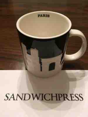 STARBUCKS PARIS RELIEF MUG CITY SERIES BLACK PARIS RELIEF COLLECTION STARBUCKS - Sold on eBay Mar, 9th 2019 for $37.99
