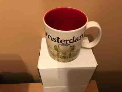 Starbucks Icon AMSTERDAM 16 oz Mug V1 with Sku - Sold on eBay Mar, 9th 2019 for $89.95