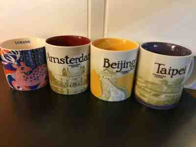Lot Starbucks Beijing Amsterdam Taipei Collector Series Mugs and Lukang - Sold on eBay Mar, 8th 2019 for $55.00