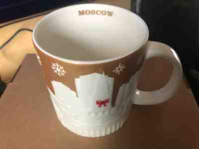 ?Starbucks RUSSIA MOSCOW GOLD Relief City Series MUG , 540ml - Sold on eBay Mar, 7th 2019 for $49.00