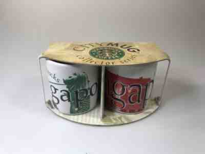 2007 Starbucks 3 Oz (Set Of 2) City Mug Collector Series ( Singapore ) ** New ** - Sold on eBay Mar, 7th 2019 for $10.00