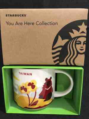 Starbucks Taiwan YAH You Are Here Mug 14 Oz Cup With Box *New* - Sold on eBay Mar, 10th 2019 for $38.70