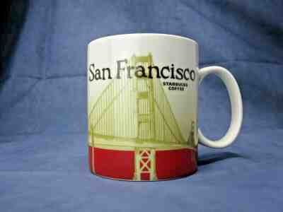 Starbucks Coffee San Francisco Mug Golden Gate Bridge Skyline 2012 - Sold on eBay Mar, 9th 2019 for $24.95