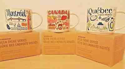 Starbucks Been There Series MONTREAL, QUEBEC AND CANADA (3MUGS) Set NWT - Sold on eBay Mar, 8th 2019 for $63.00