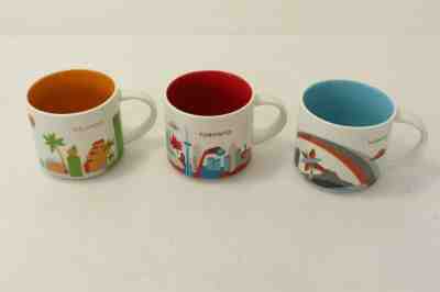  3 Starbucks You Are Here Collector Mugs w/ Orlando, Toronto+ Hawaii - Sold on eBay Mar, 7th 2019 for $26.00