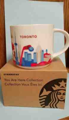 NEW NIB 2017 Starbucks TORONTO Canada YAH You Are Here 14 oz COFFEE MUG - Sold on eBay Mar, 7th 2019 for $29.99