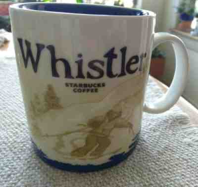 STARBUCKS WHISTLER BC Canada Coffee Mug 16 oz Collection Global Cities 2009 - Sold on eBay Feb, 25th 2019 for $32.00