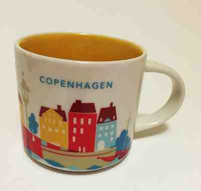 Starbucks Mug Copenhagen You Are Here YAH Coffee Cup Denmark 011059106 2017